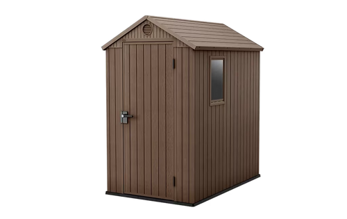 Darwin Shed 6x4ft - Brown