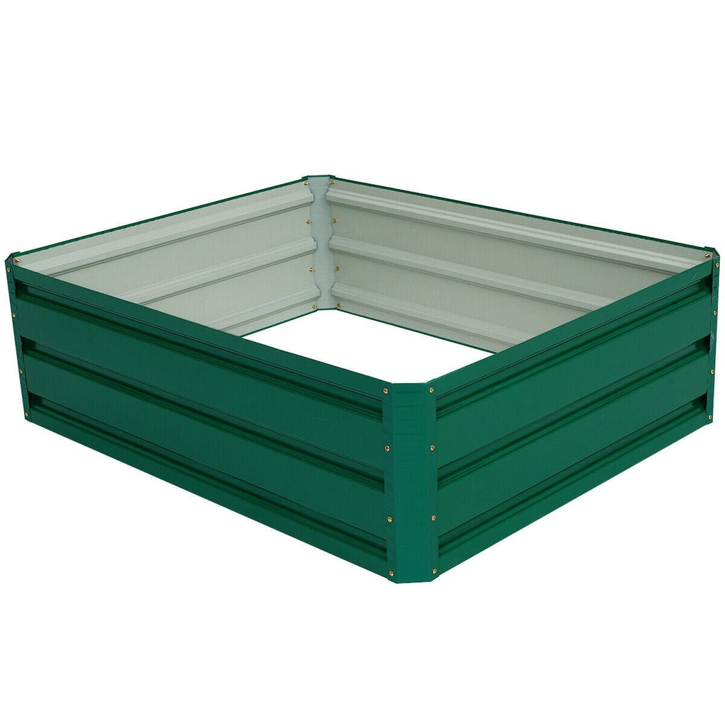 Steel Raised Garden Bed for Vegetables and Flowers